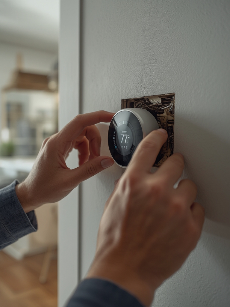 Smart thermostat installation - Illustration 2