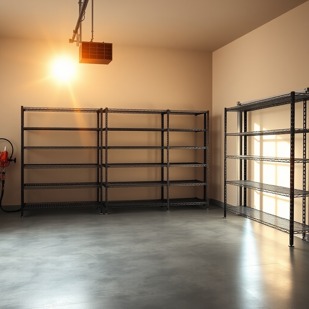 garage shelving product view