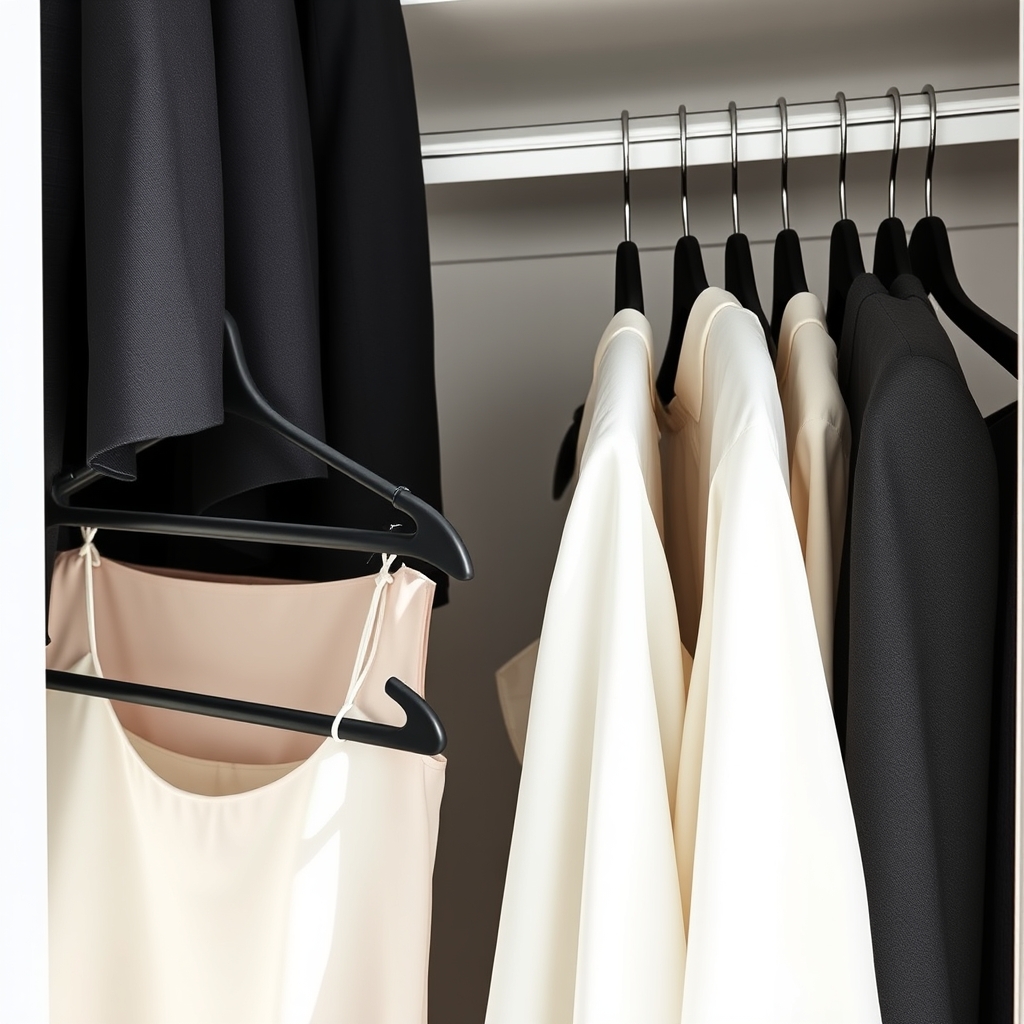 velvet hangers in action