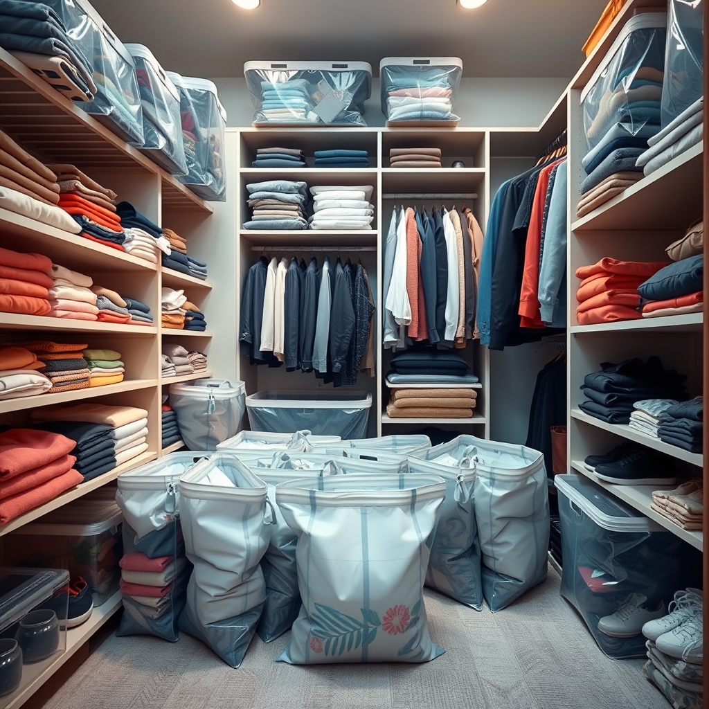 moving bags in action
