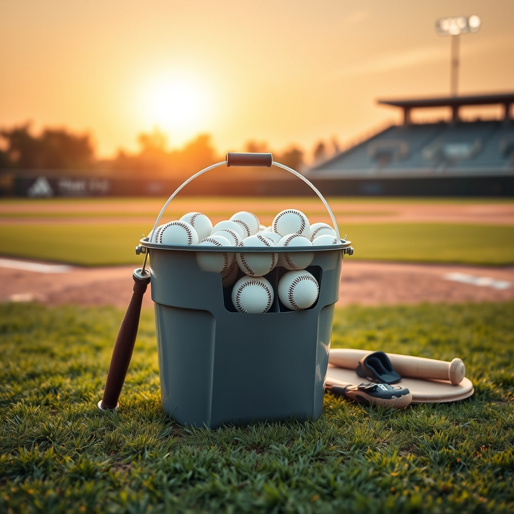 baseball bucket product view