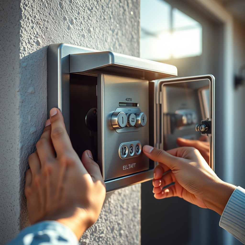 key lockbox in action