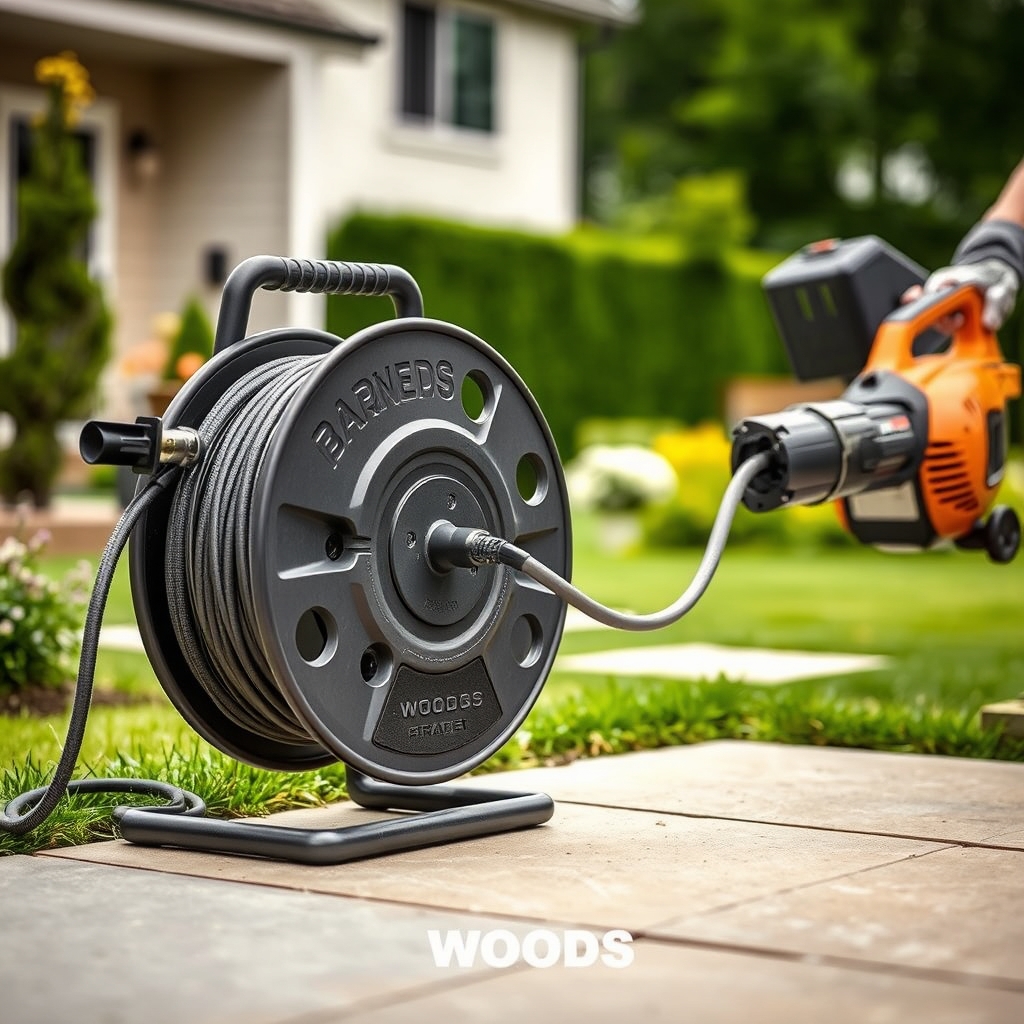 extension reel in action