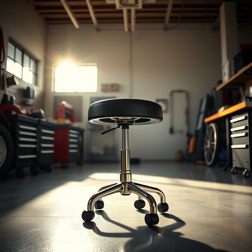 mechanic stool product view