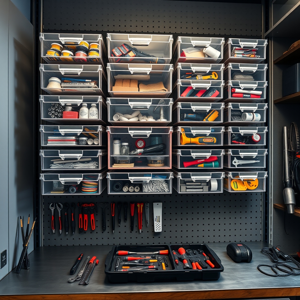 storage organizer in action