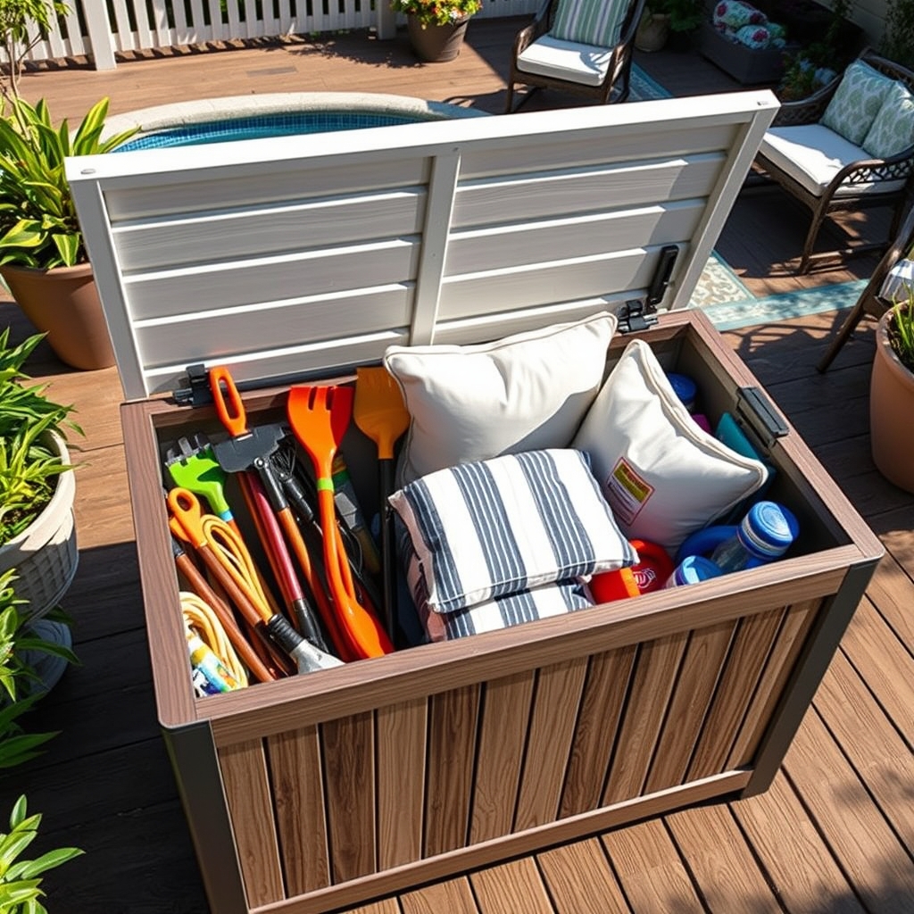 outdoor storage in action