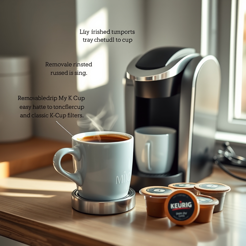 Keurig Mini in action