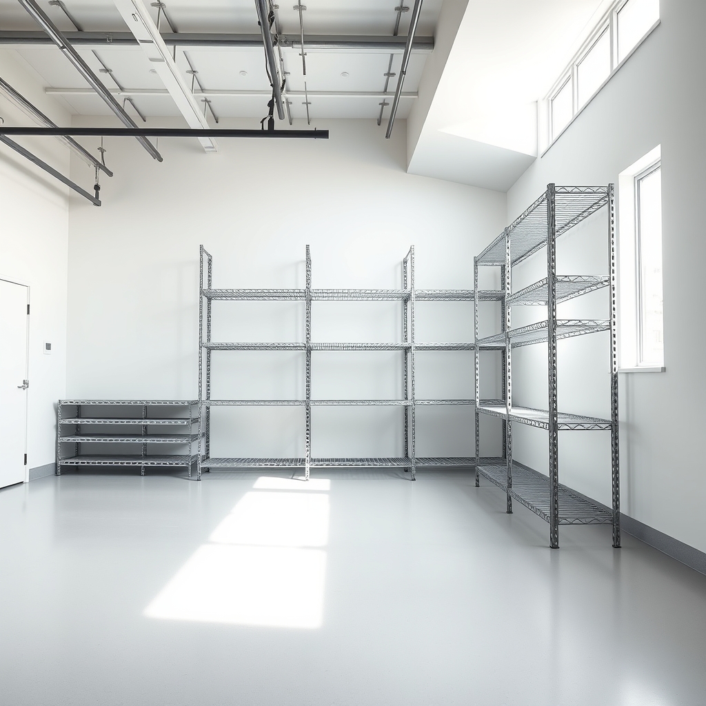 wire shelving product view